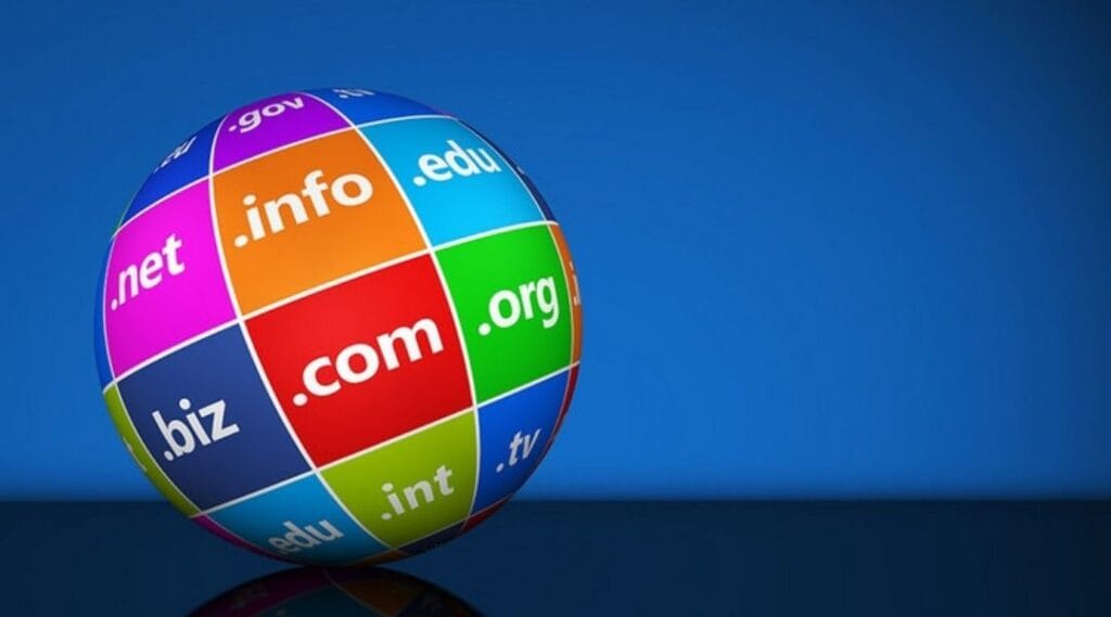 choose domain extension